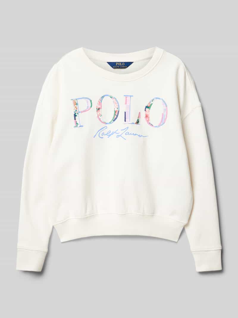 Polo Ralph Lauren Teens Sweatshirt met labeldetail