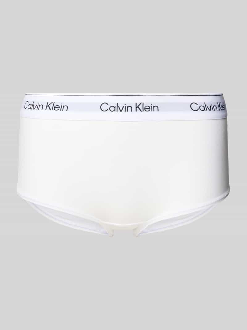 Calvin Klein Underwear Slips met logostitching model 'Boyleg'