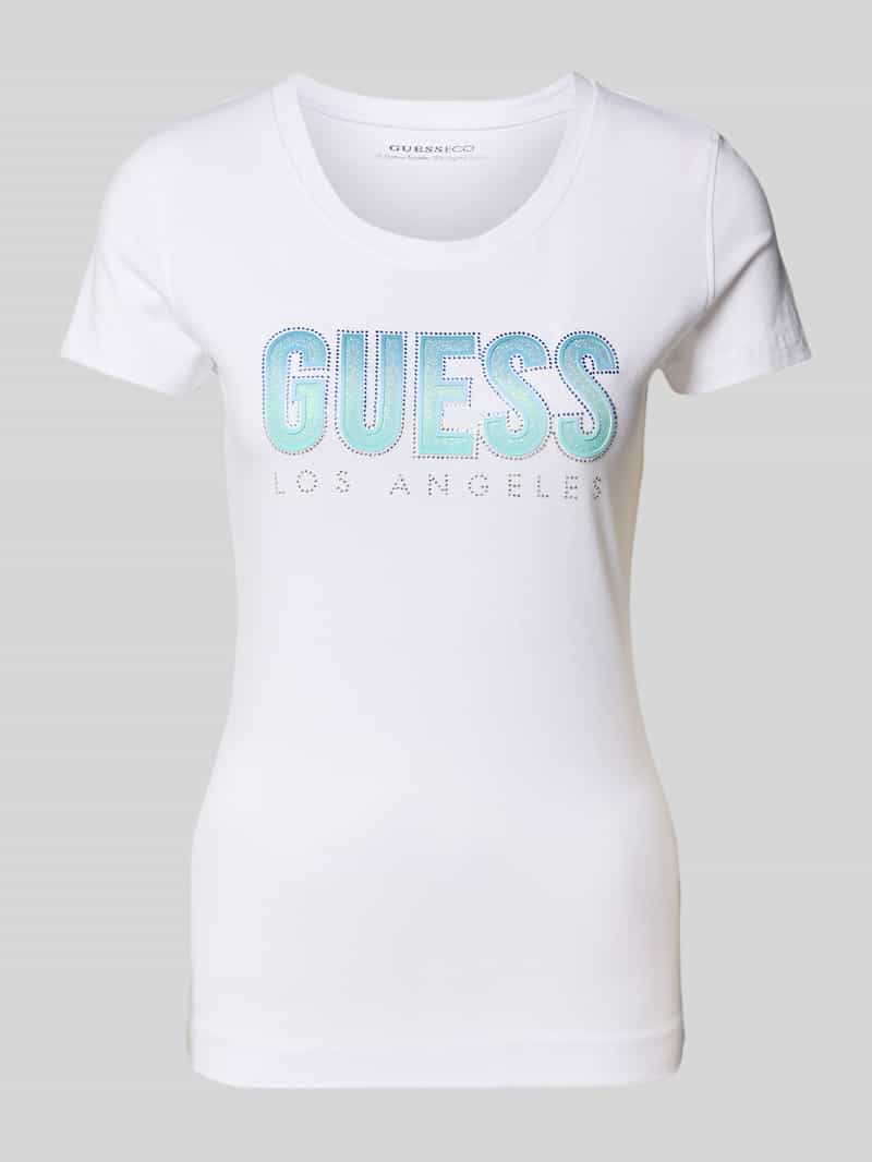 Guess T-shirt met ronde hals