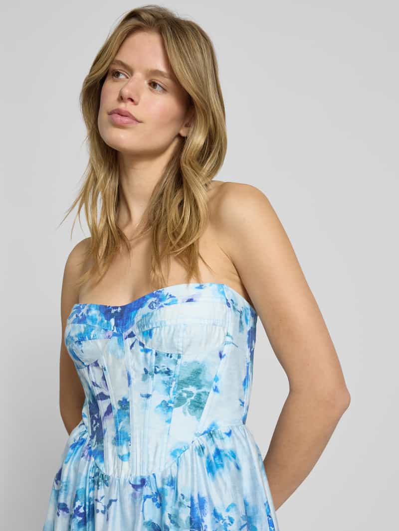 bardot Cocktailjurk van lyocellmix in all-over look