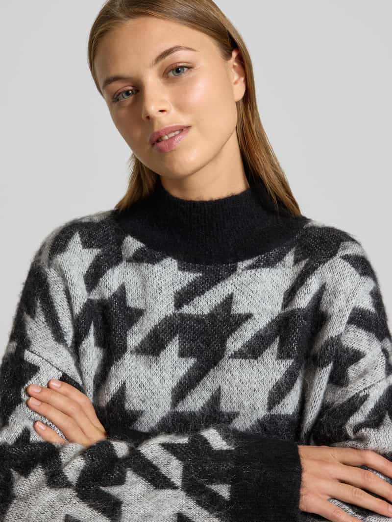 HUGO Relaxed fit gebreide pullover met wol model 'SWAN'