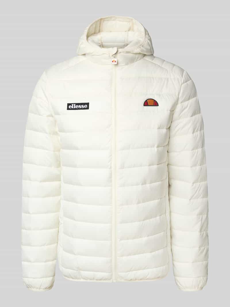 Ellesse Gewatteerd jack met labelpatch model 'LOMBARDY'