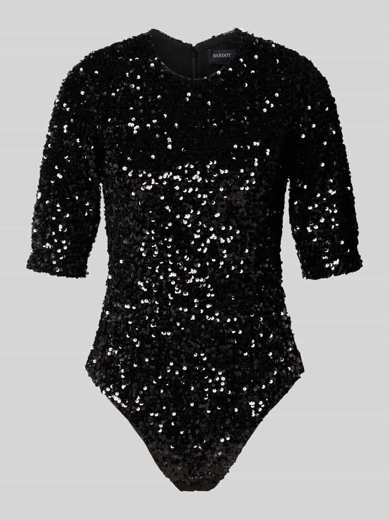 bardot Body met pailletten model 'CAMMIE'