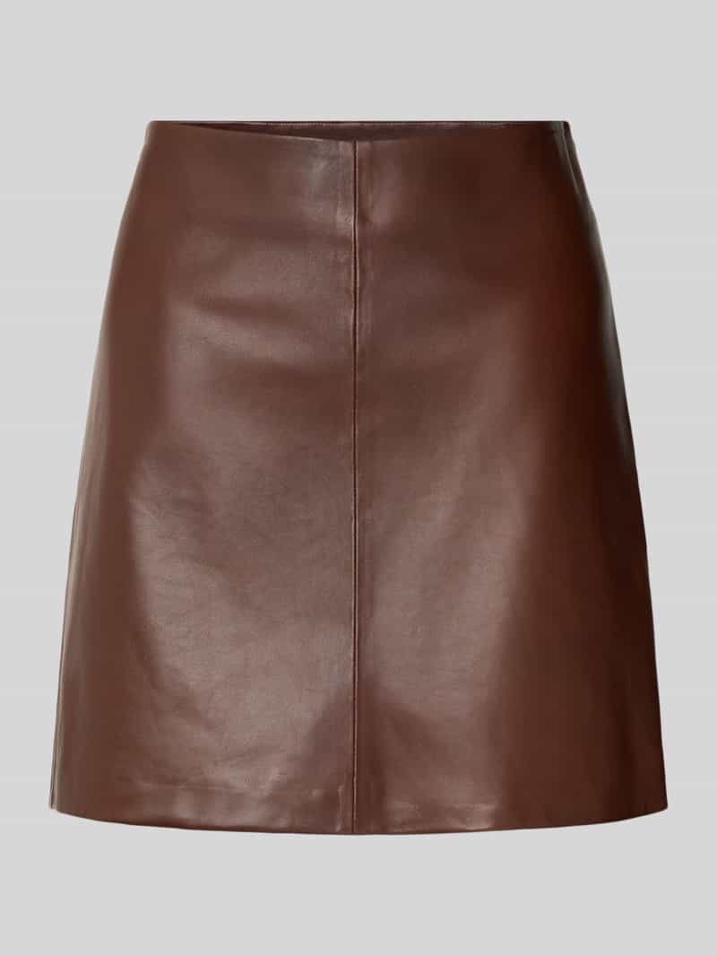 Lauren Ralph Lauren Kokerrok van lamsleer model 'LIDDLE'