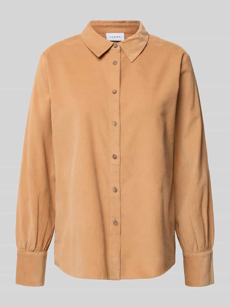 comma Overhemdblouse met knoopsluiting