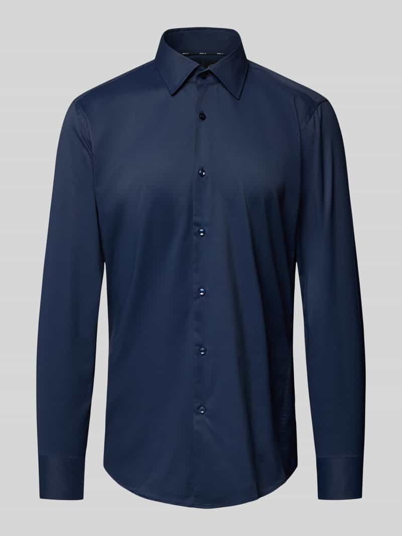 Boss Slim fit overhemd met enkele knoopsluiting model 'HANK'
