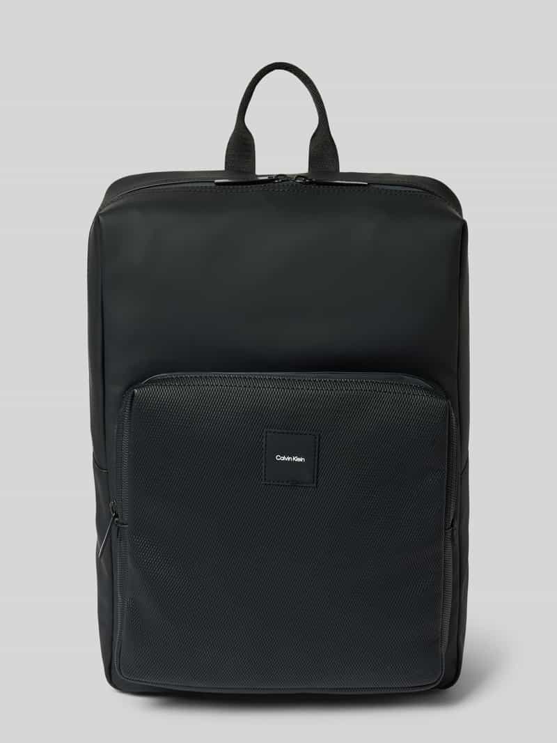 CK Calvin Klein Rugzak met labelpatch model 'CK ESSENTIAL'