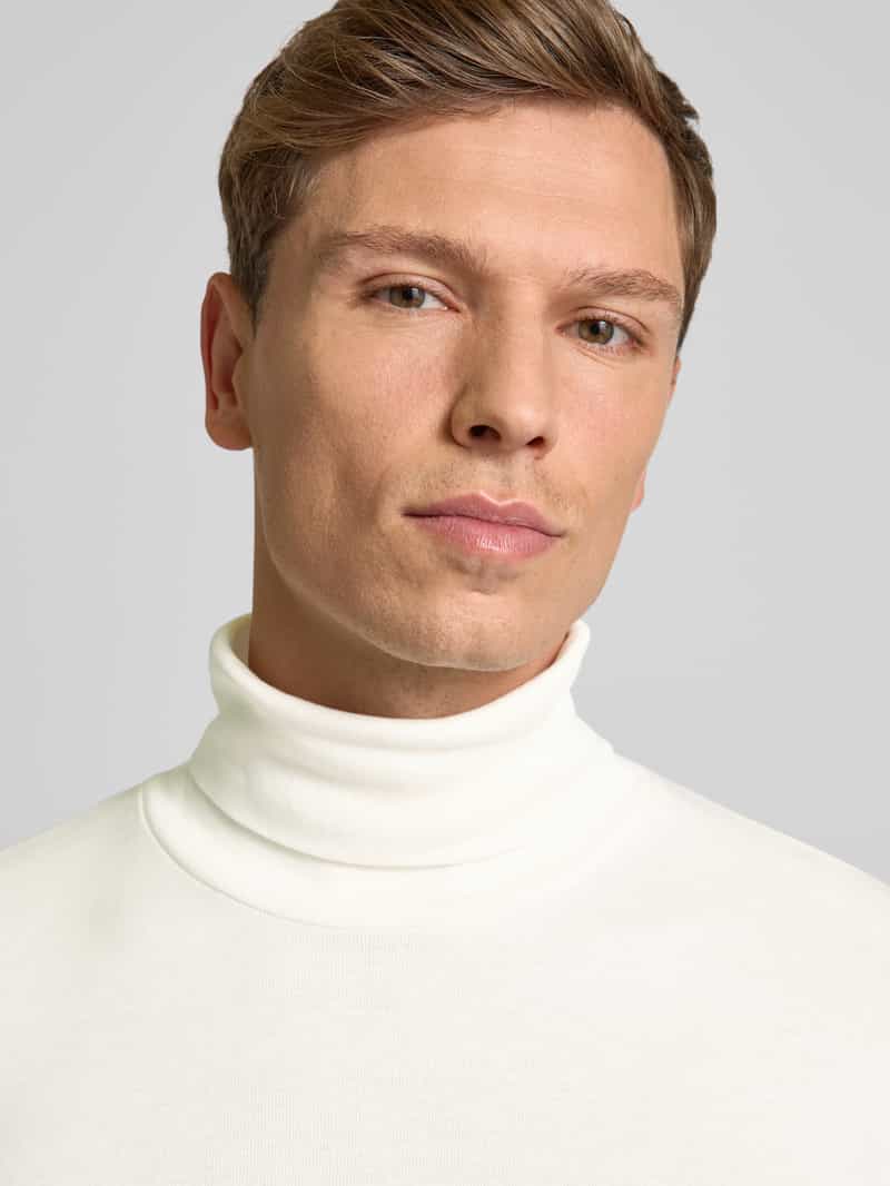 Marc O'Polo Shaped fit shirt met lange mouwen van puur katoen met col