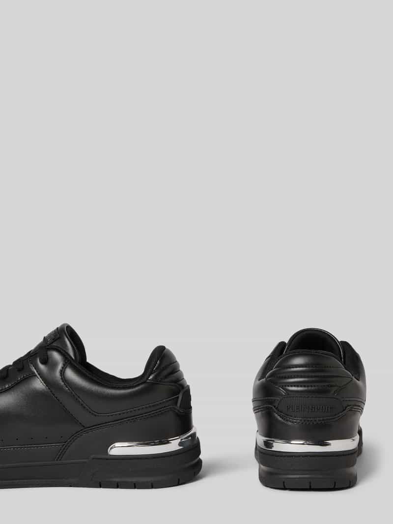 PLEIN SPORT Sneakers van leer met vetersluiting model 'VIPER II'