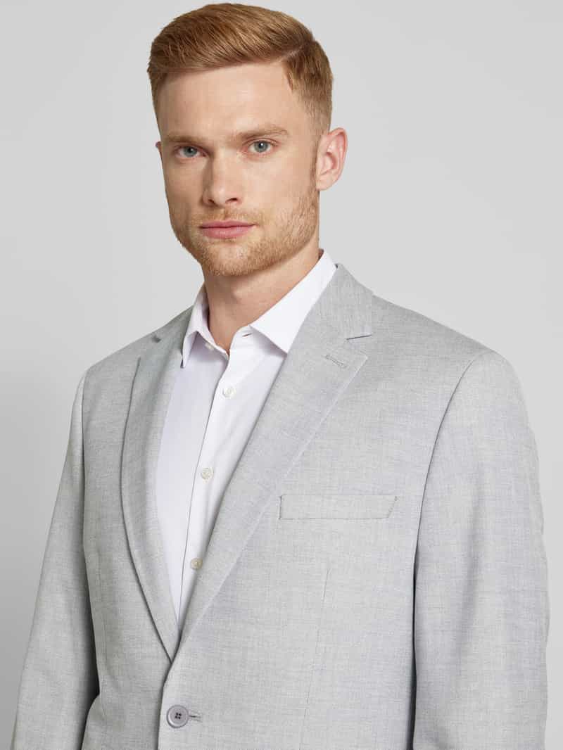 Christian Berg Men 2-knoops colbert met reverskraag