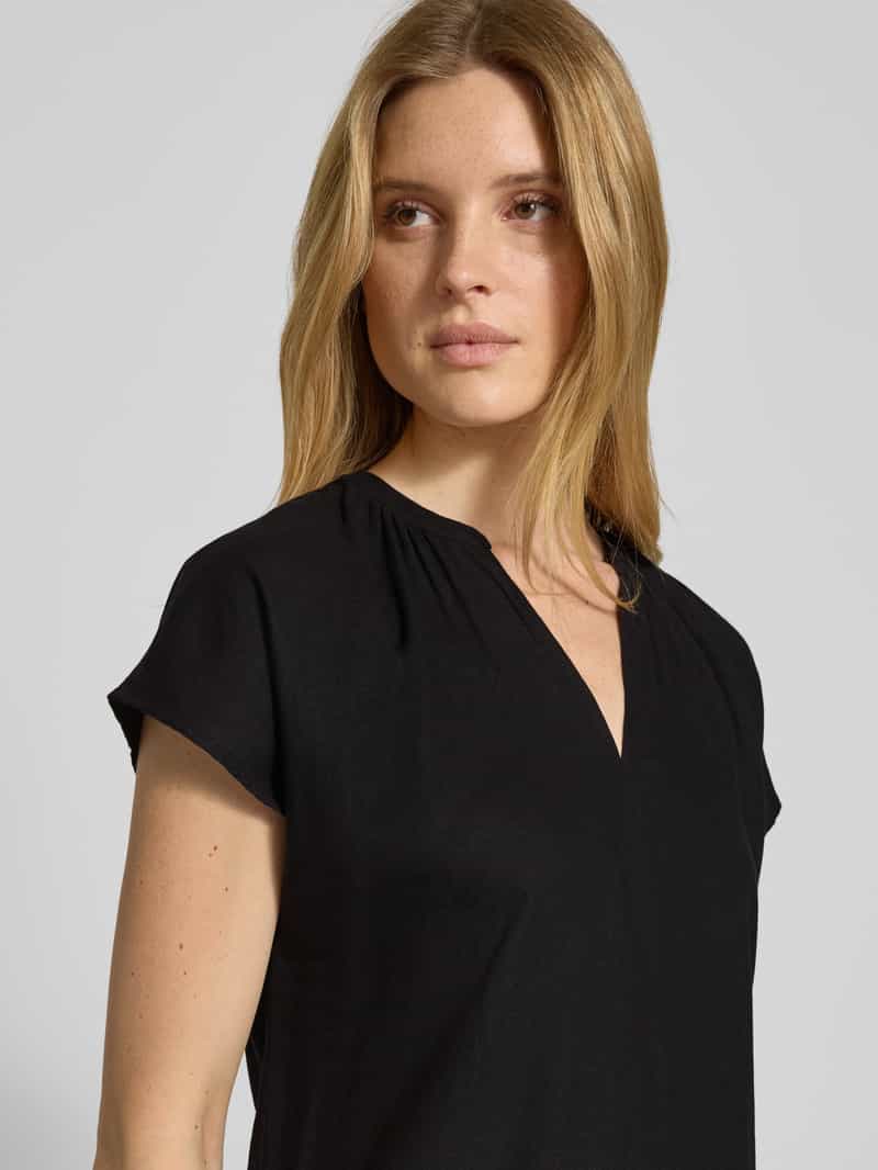 s.Oliver RED LABEL Relaxed fit blousejurk van een mix van linnen en viscose