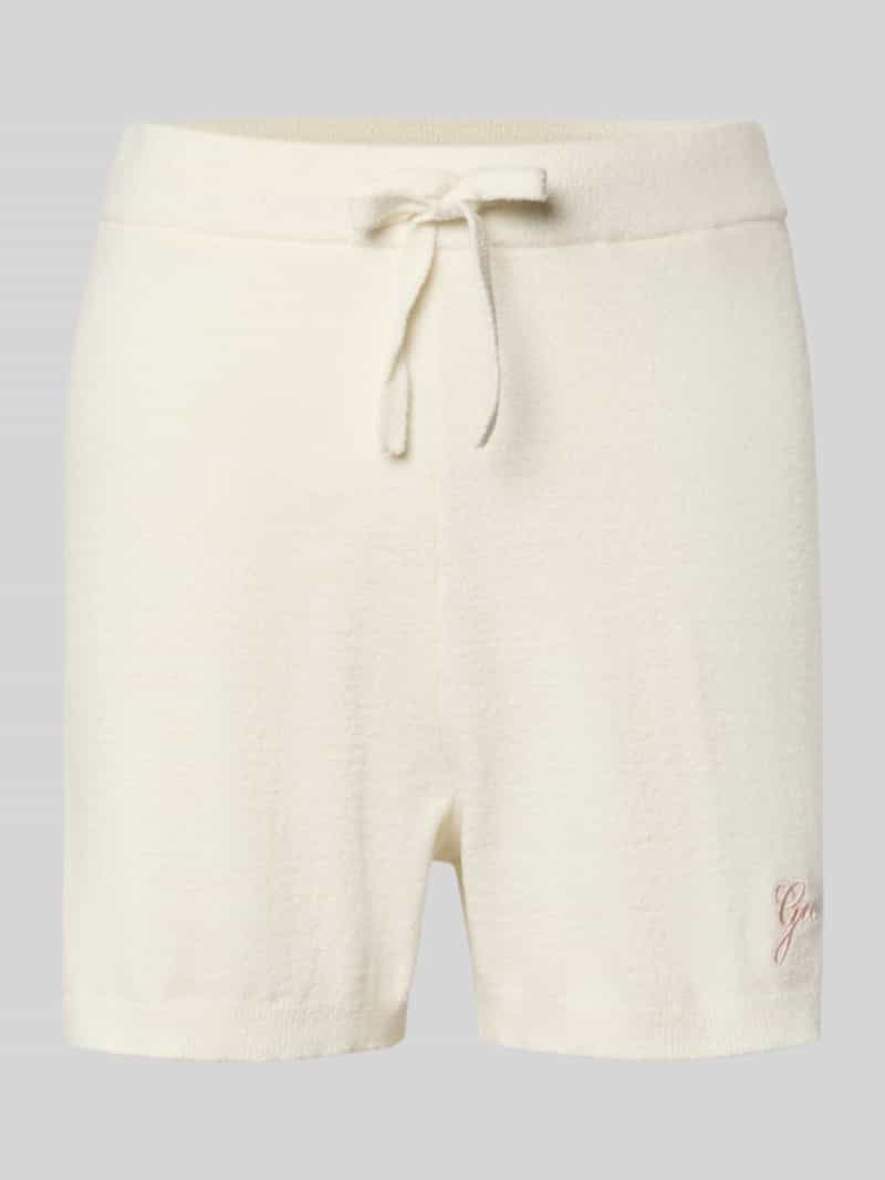 Pyjamashort met labelstiksel model 'ARIA'