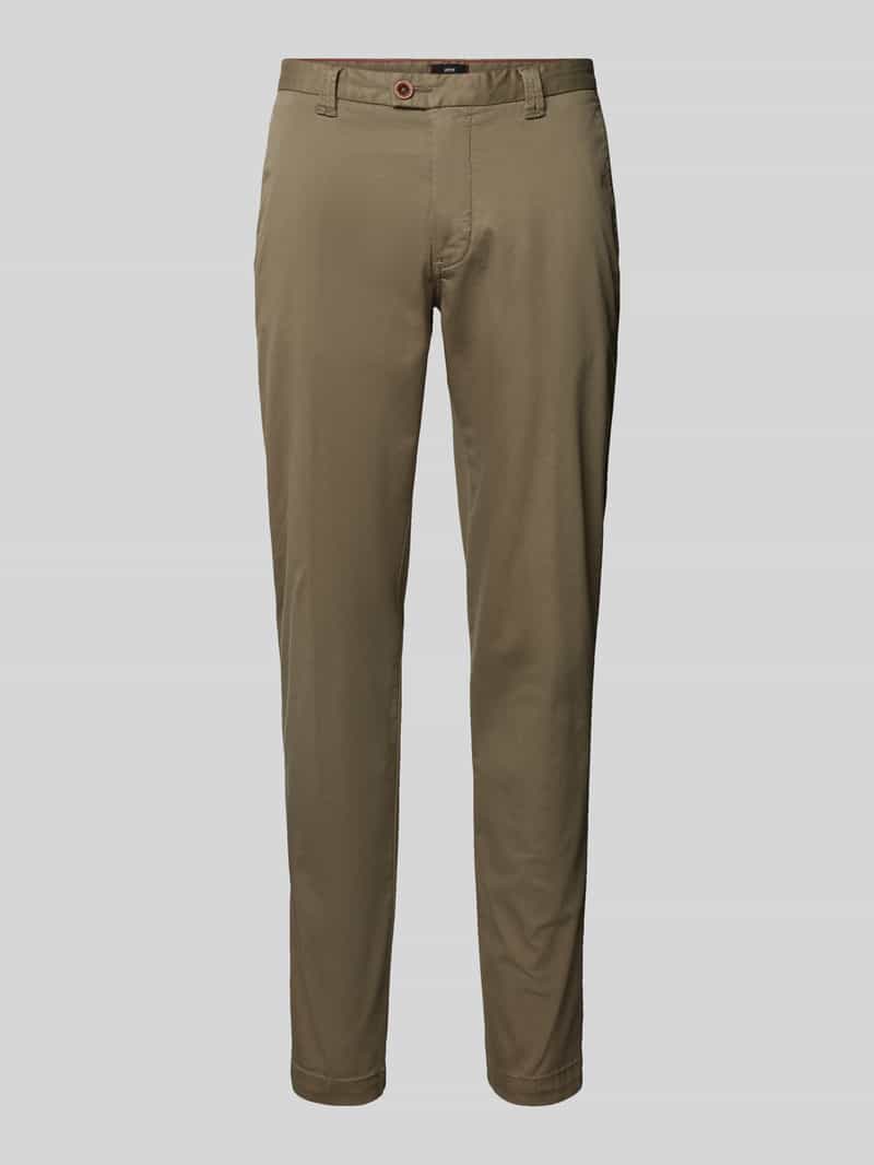 CINQUE slim fit chino met Franse steekzakken