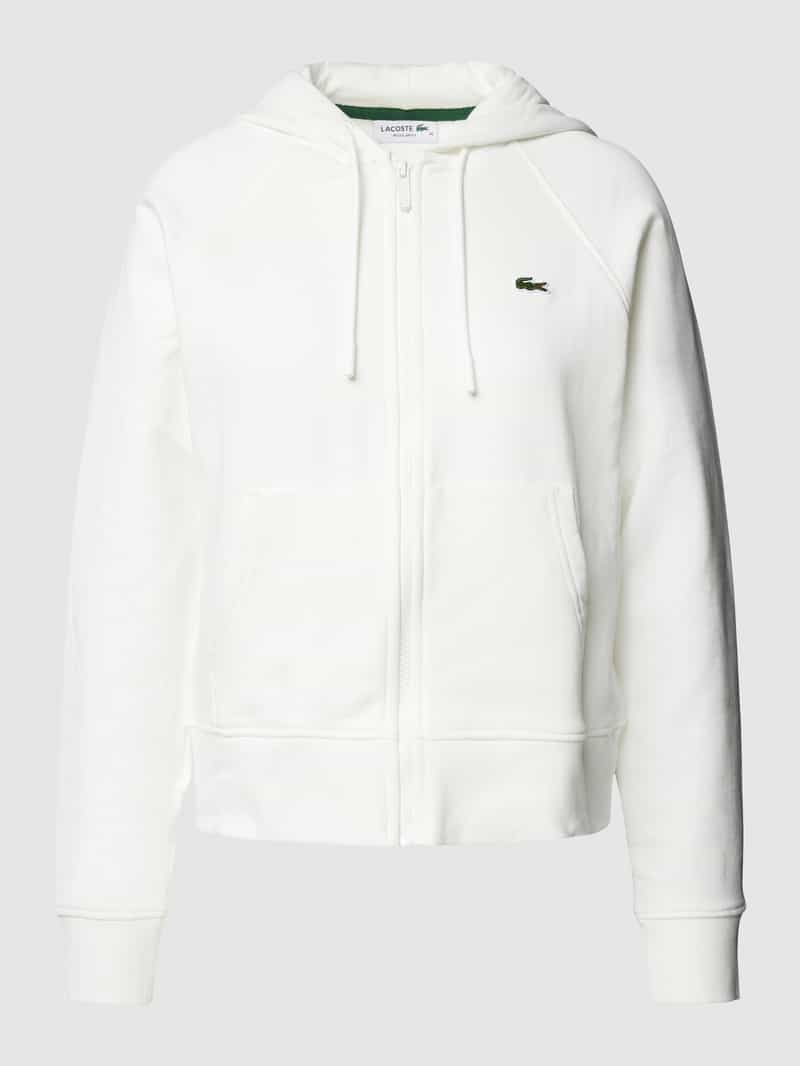 Lacoste Sport Hoodie met capuchon en effen design
