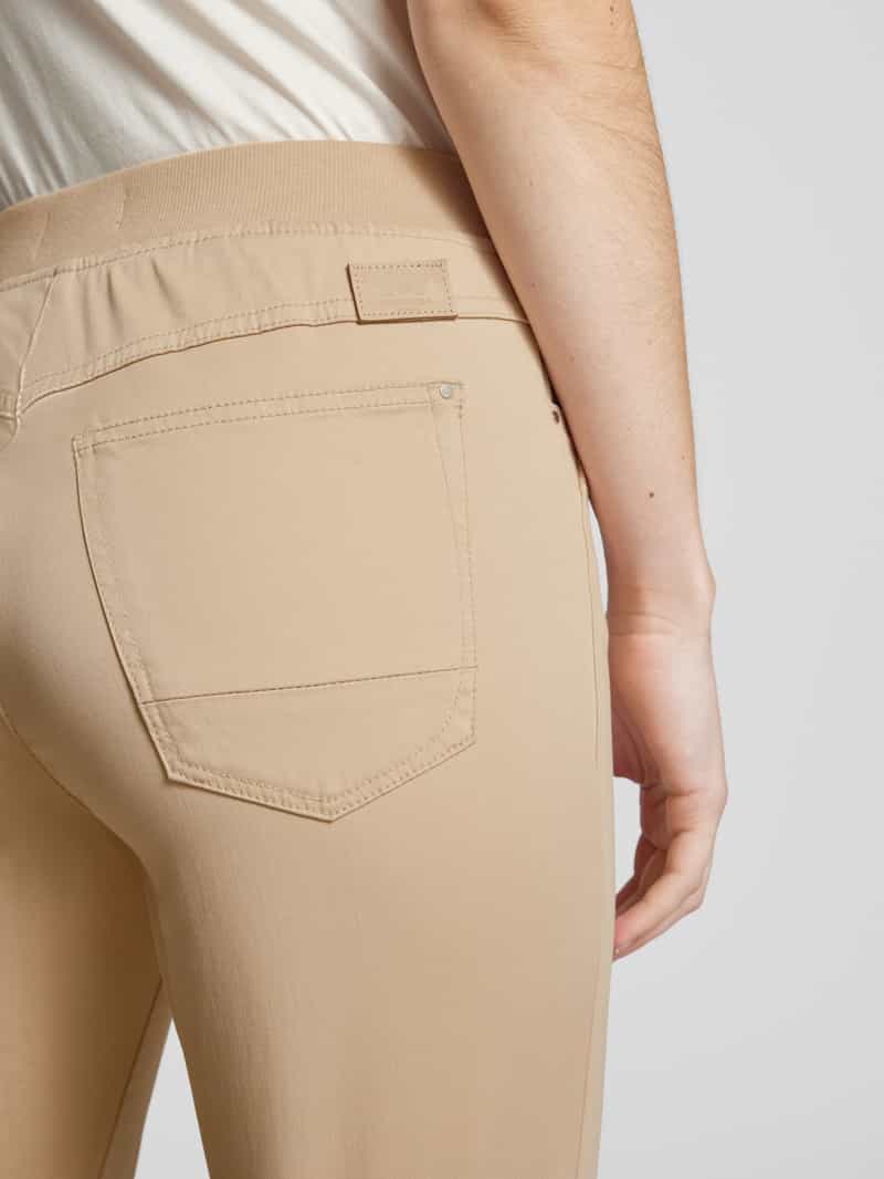 Raphaela By Brax Regular fit broek met elastische band model 'Pamina Fun'