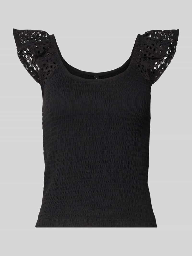 Only Slim fit top van puur katoen model 'GWEN LIFE'
