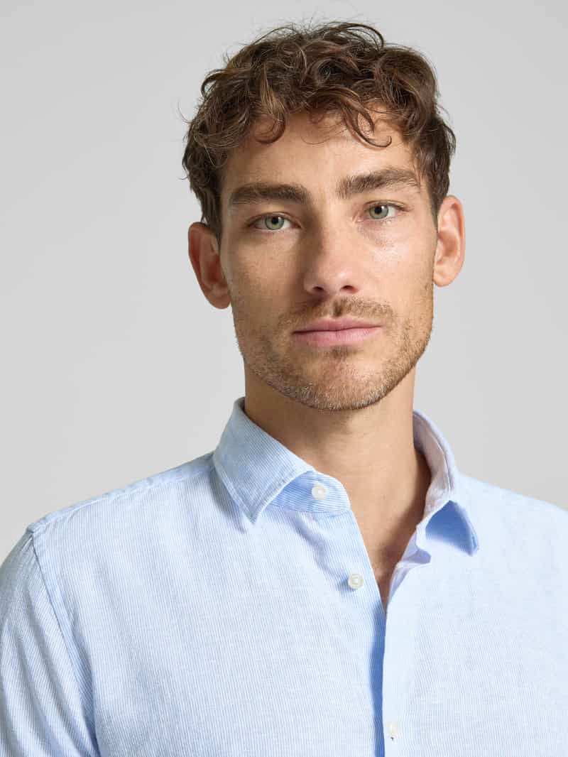 JOOP! Collection Slim fit vrijetijdsoverhemd met haaikraag