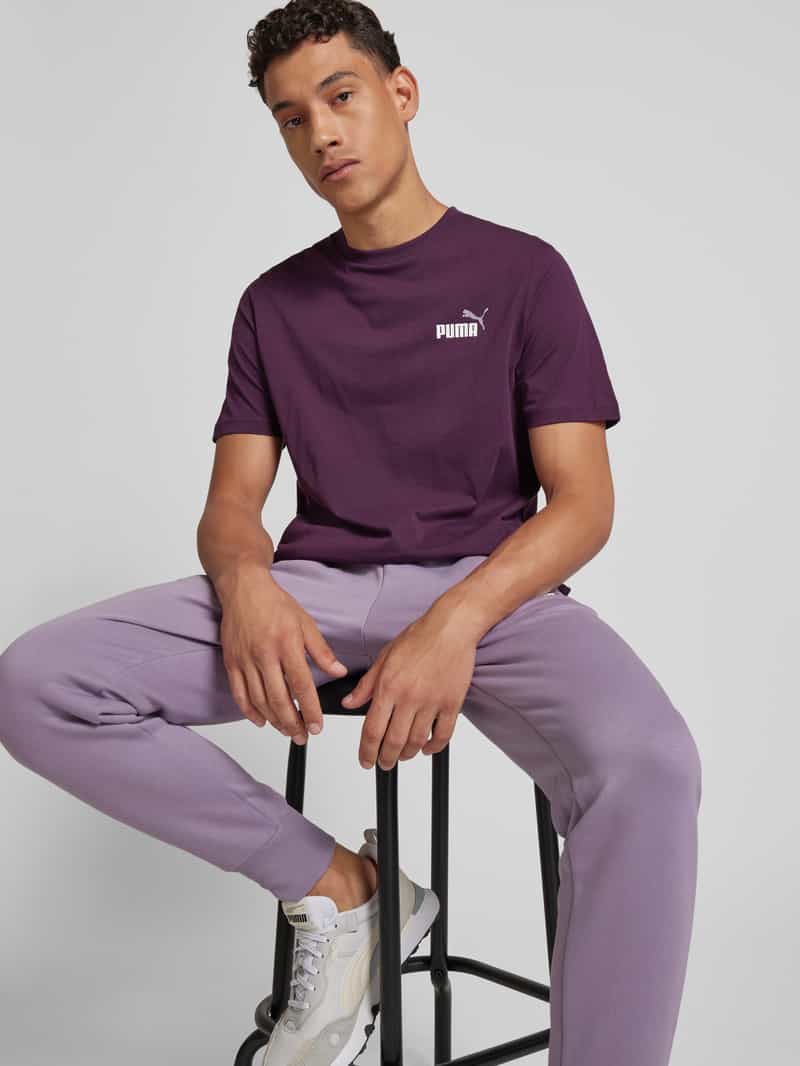 PUMA PERFORMANCE T-shirt met labelprint
