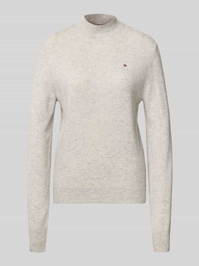 Tommy Hilfiger Regular fit pullover van een mix van wol en kasjmier