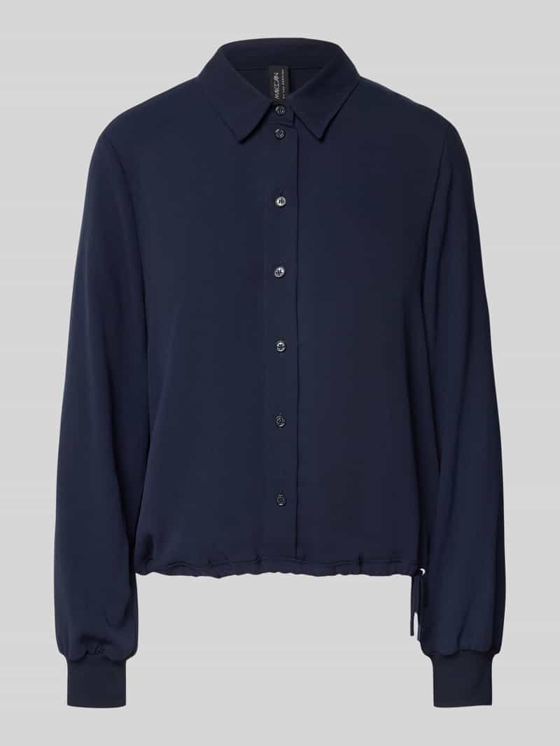 Marc Cain Regular fit blouse met koord