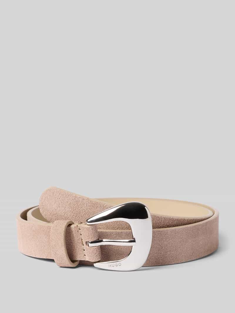 HUGO Riem van puur rundleer model 'Prisci'