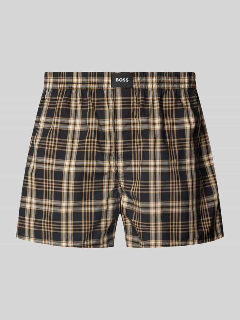 Boss Boxershort met elastische band in een set van 2 stuks