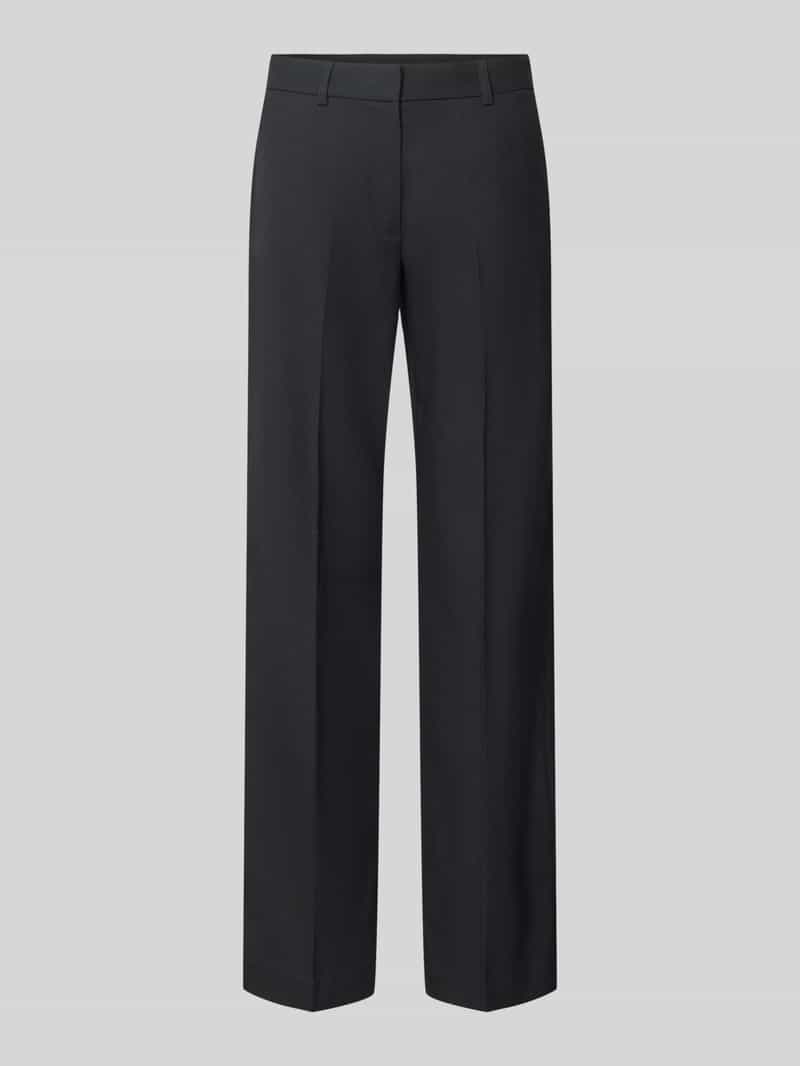 MYON straight fit pantalon met viscose