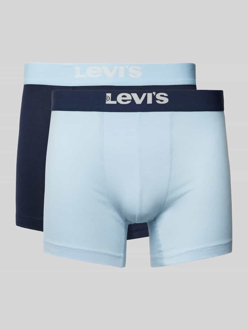 Levi's Boxershort met elastische logo in band in een set van 2 stuks