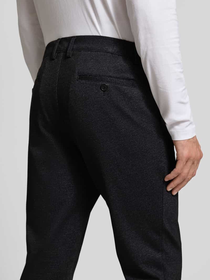Christian Berg Men Regular fit stoffen broek met viscose