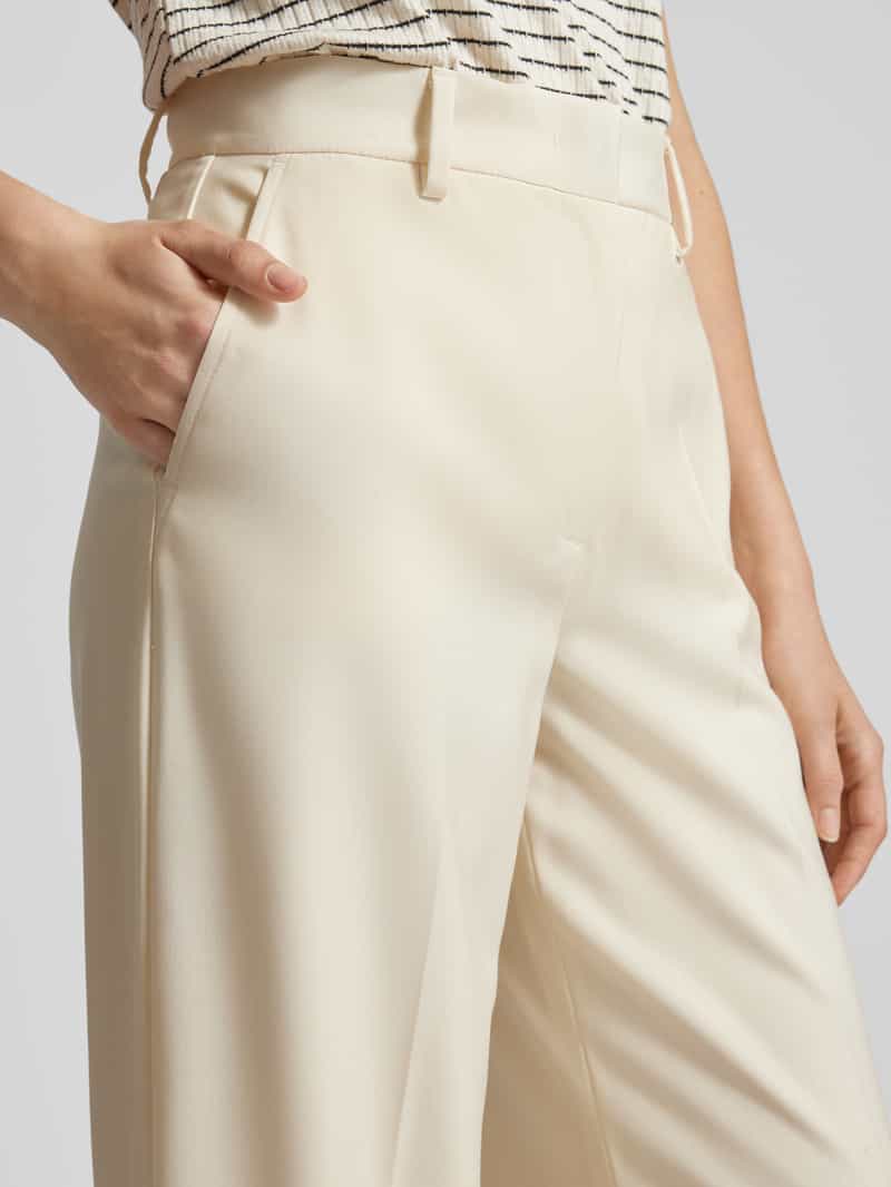 Weekend Max Mara Wide leg stoffen broek met persplooien model 'VERDUN'