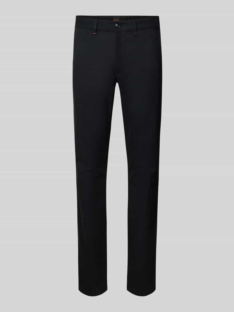 Boss Orange Slim fit chino van katoenmix