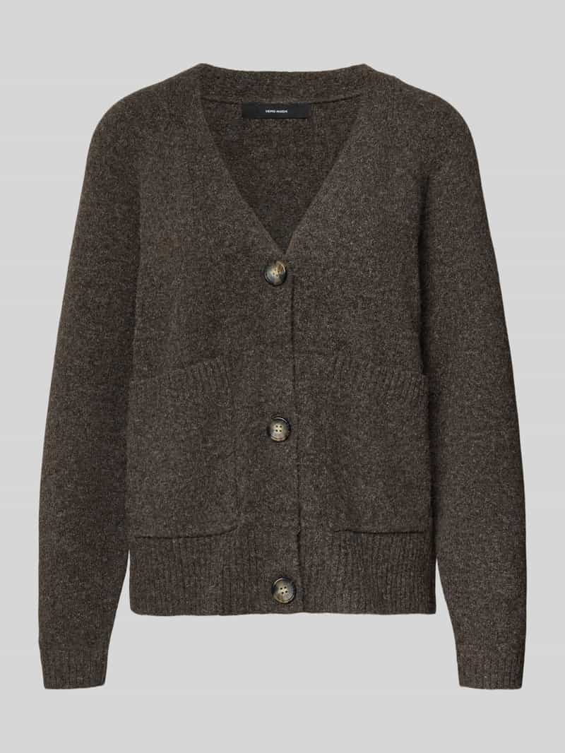 Vero Moda Vest VMBOOM LS V-NECK BUTTON CARDIGAN GA NOOS