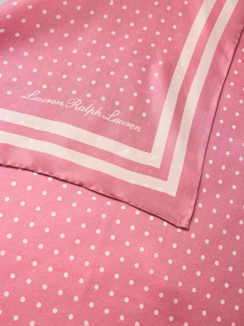 Lauren Ralph Lauren Sjaal van belseta met labeldetail