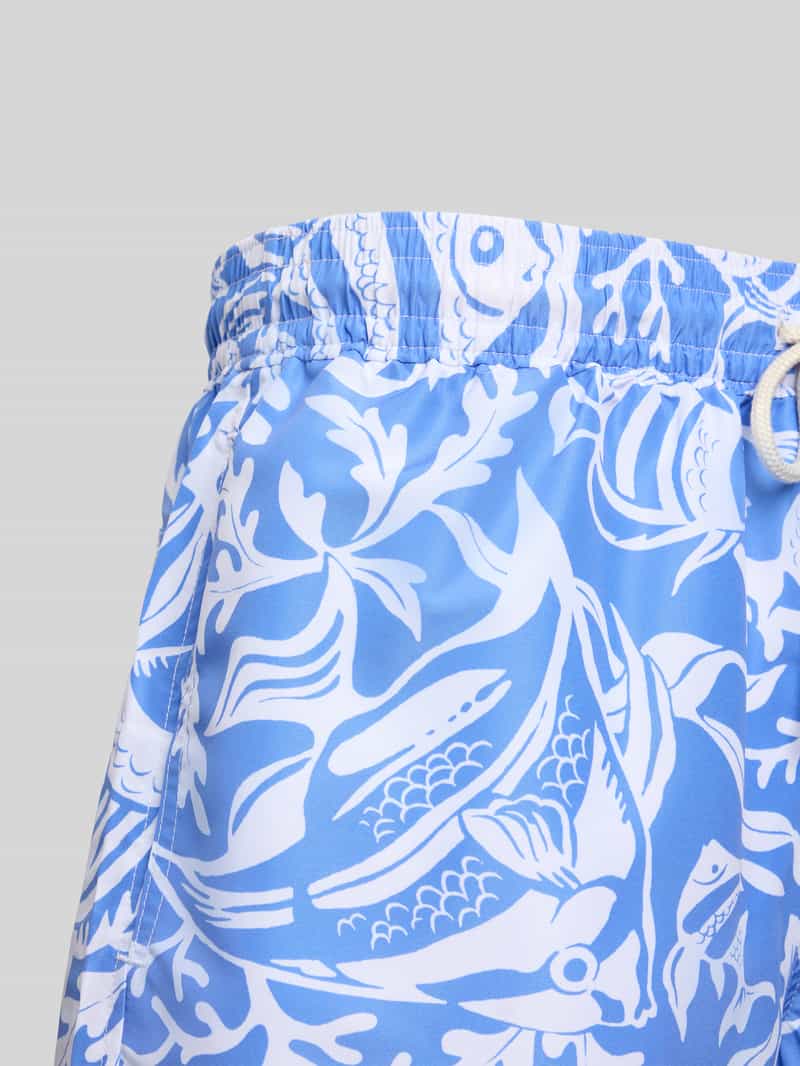 Polo Ralph Lauren Regular fit zwembroek met tunnelkoord model 'TRAVELER'