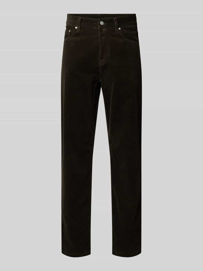Carhartt Work In Progress Corduroy broek met steekzakken model 'NEWEL'