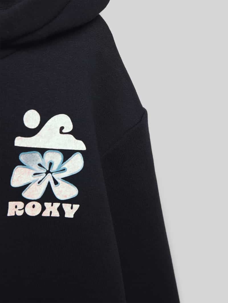 Roxy Regular fit hoodie met logoprint model 'Brush'