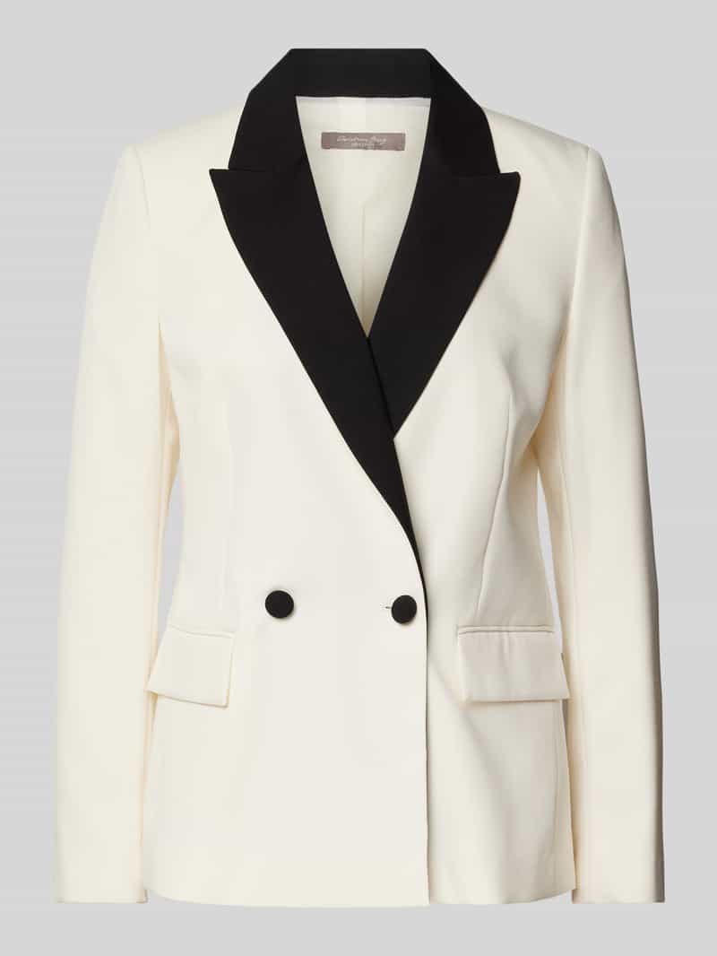 Christian Berg Woman Selection Regular fit blazer met viscose en reverskraag