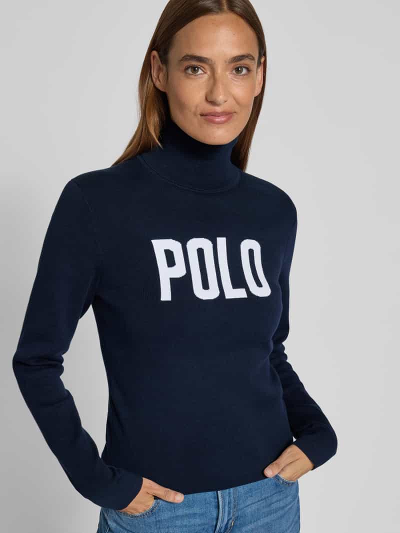 Polo Ralph Lauren Gebreide pullover met labelprint