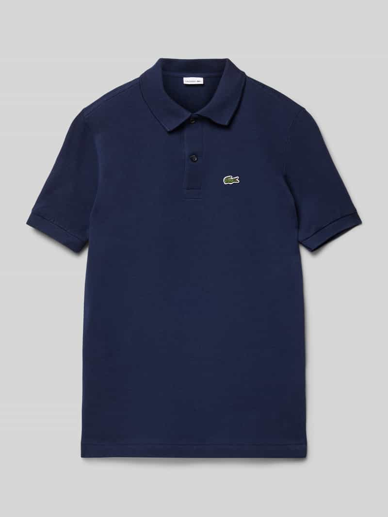 Lacoste Poloshirt met labeldetail