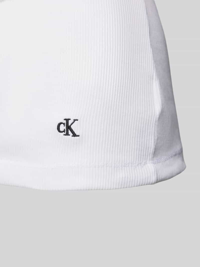 Calvin Klein Underwear Tanktop met logostitching in een set van 3 stuks