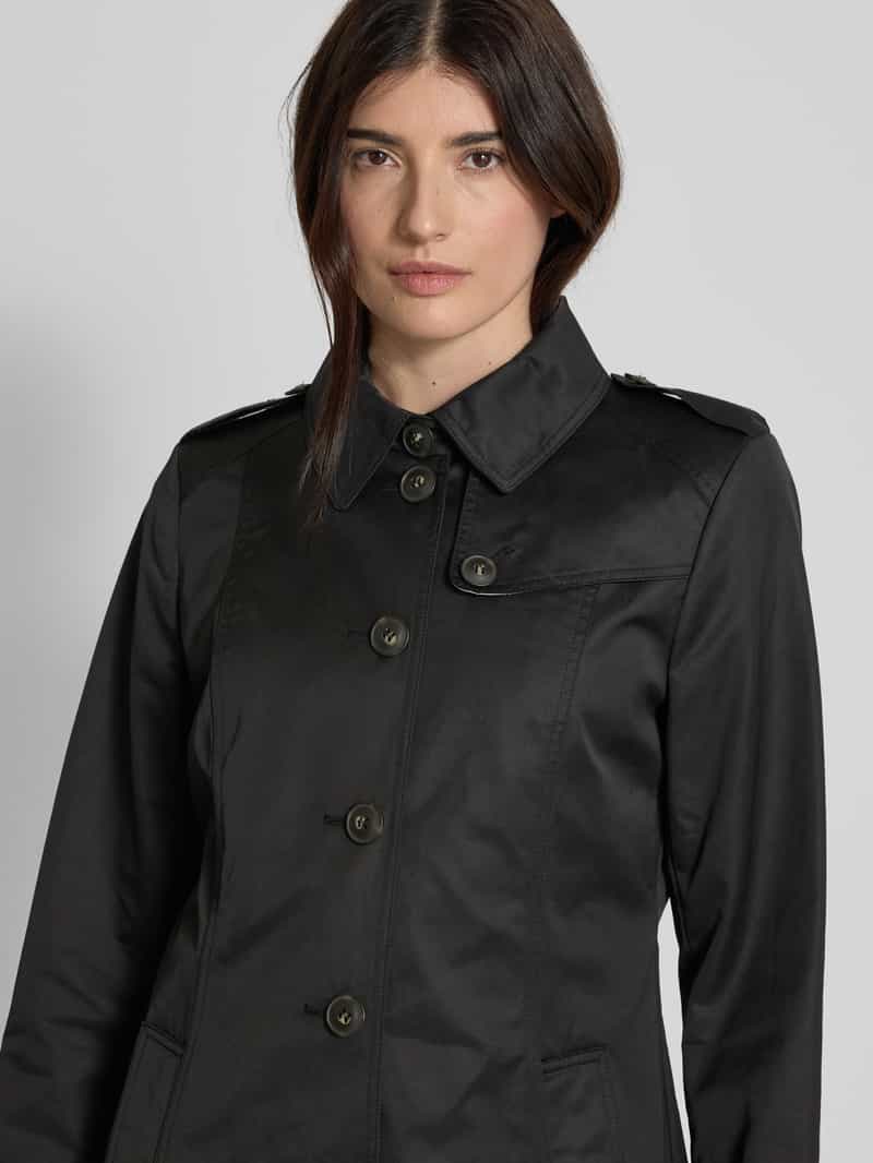 Fuchs Schmitt Trenchcoat met strookzakken
