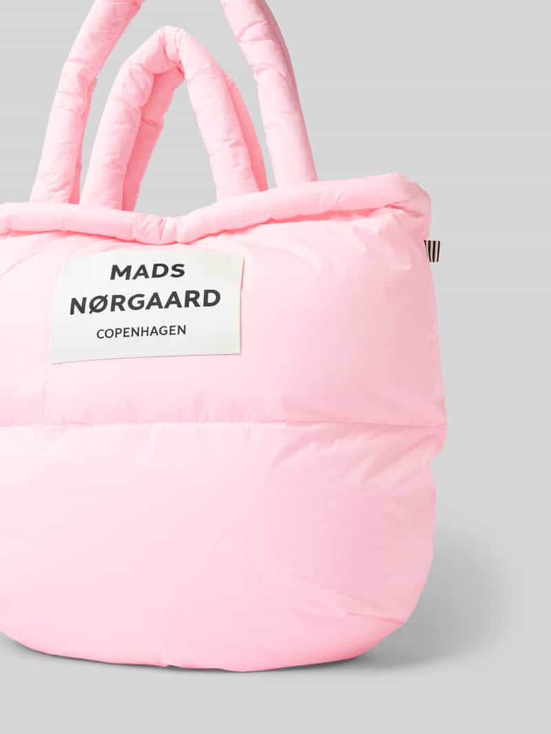 MADS NØRGAARD Handtas met labeldetail
