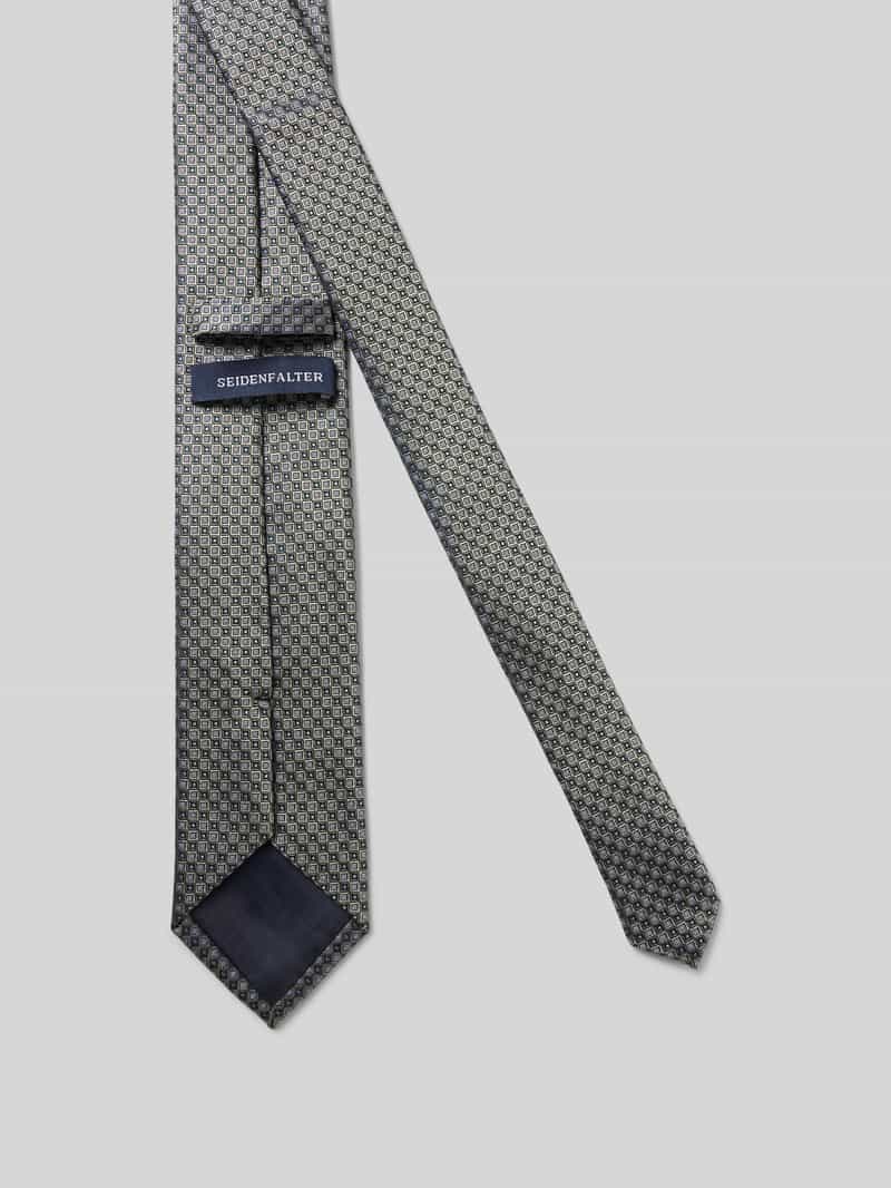 Prince Bowtie Zijden stropdas met statementpatch (7 cm)
