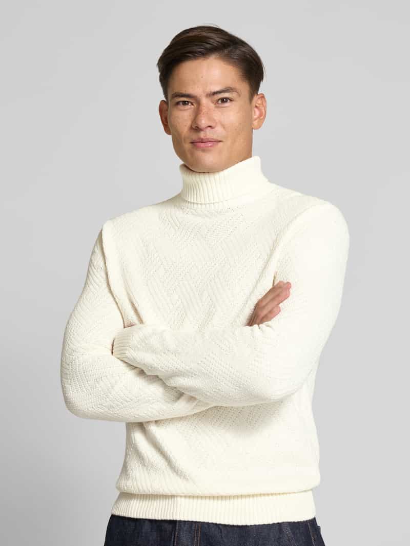 Selected Homme Regular fit coltrui van puur katoen model 'TREVOR'