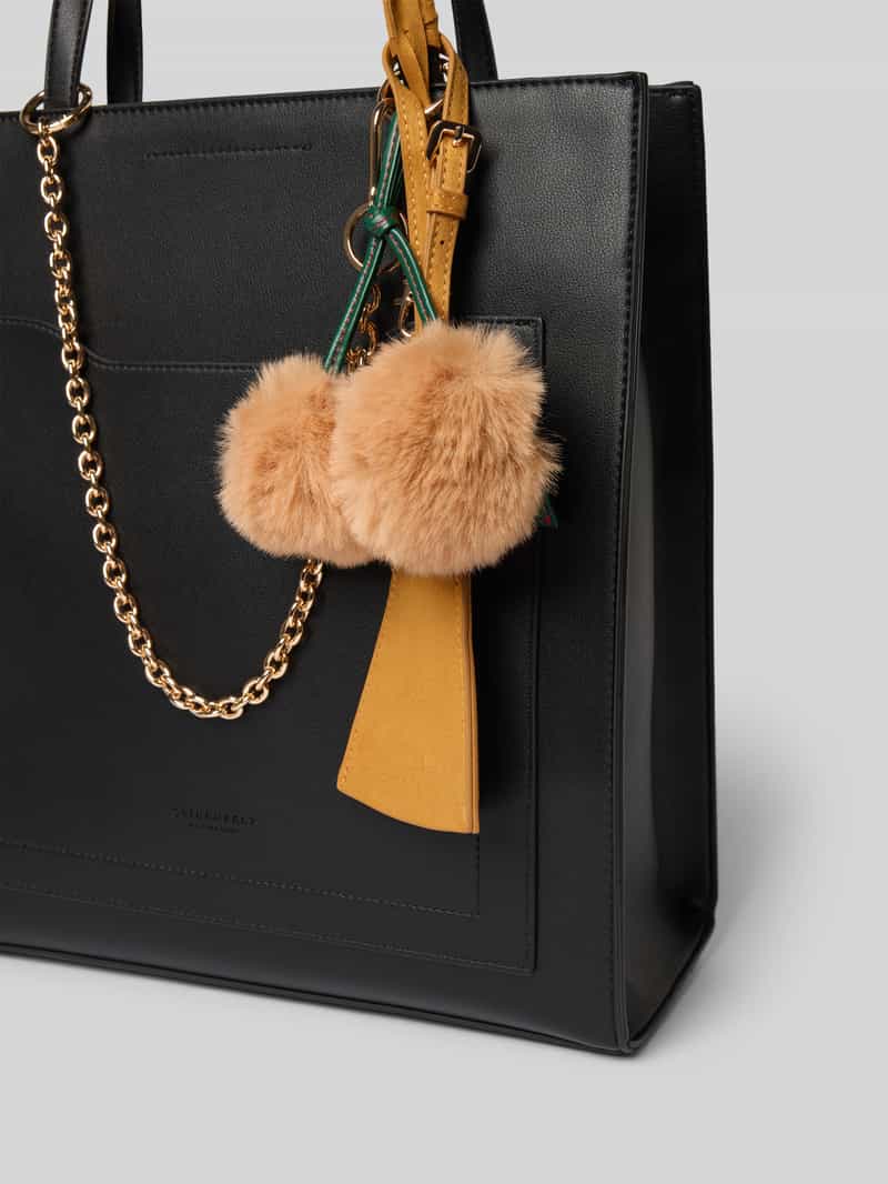 Seidenfelt Shopper met hanger model 'Lyby'