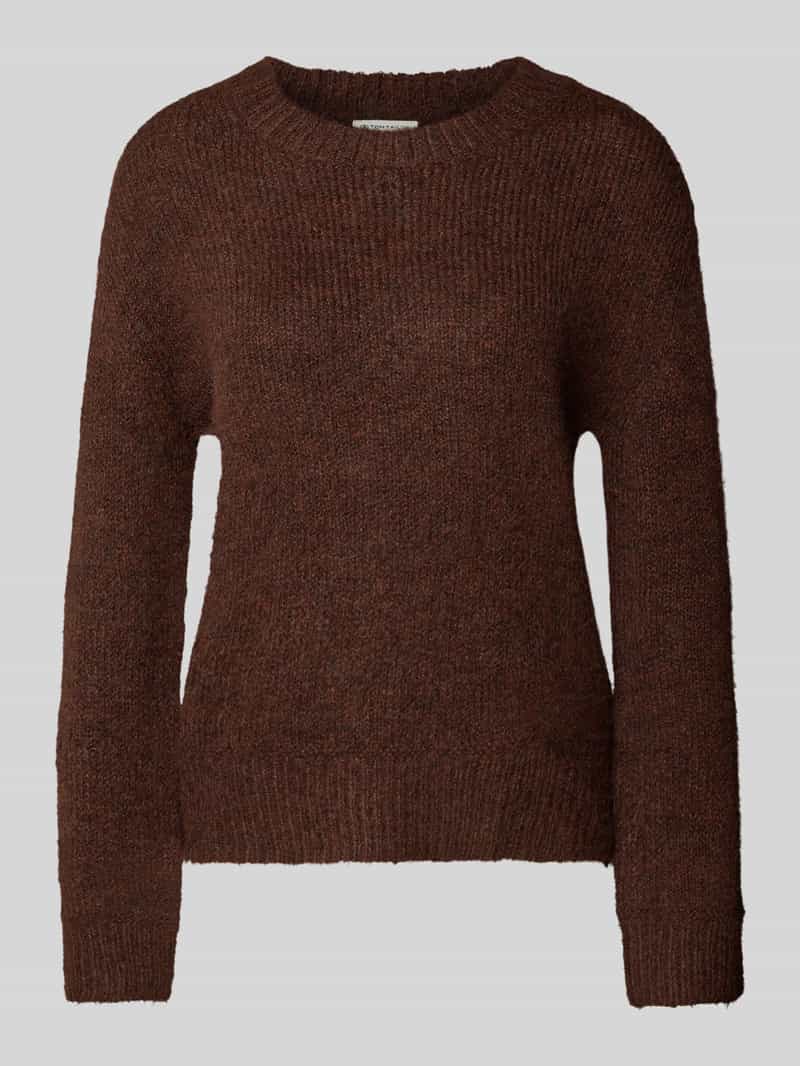 Tom Tailor Regular fit gebreide pullover met wol