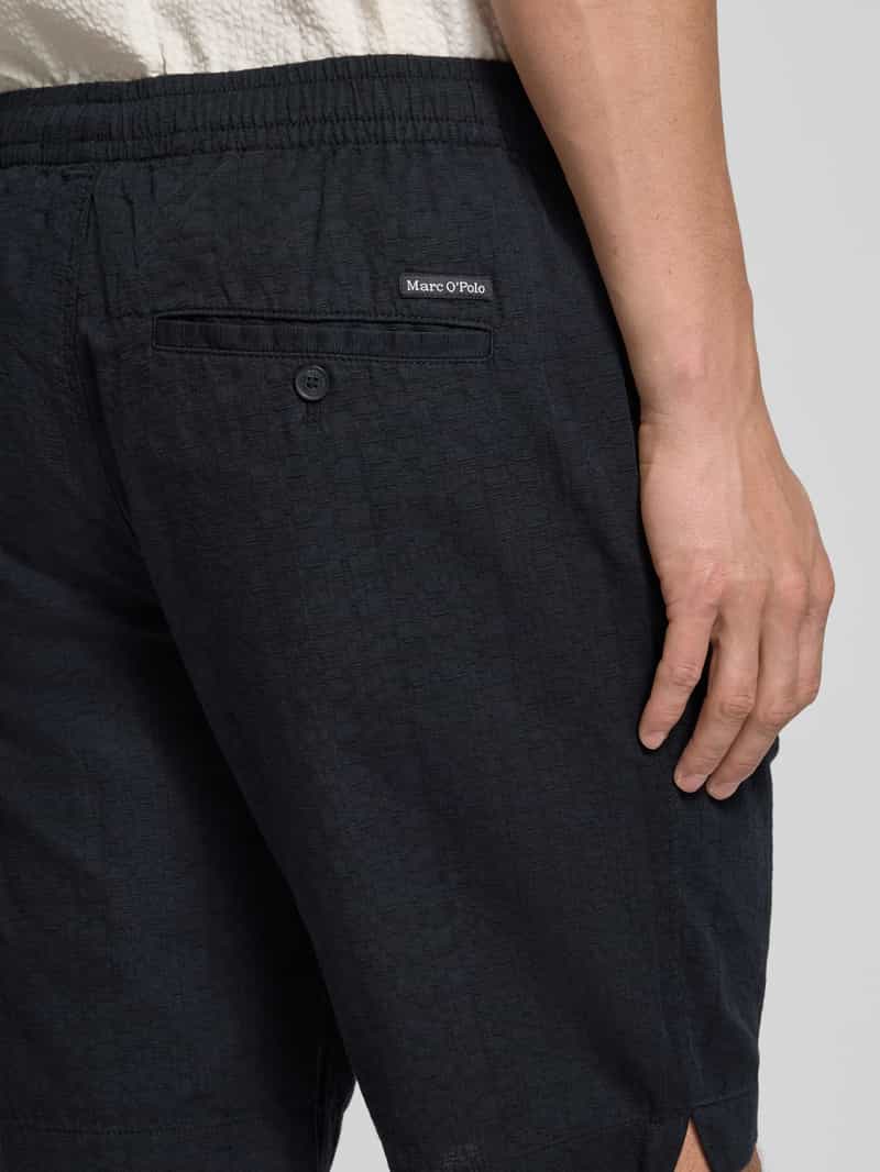 Marc O'Polo Relaxed fit bermuda van puur katoen
