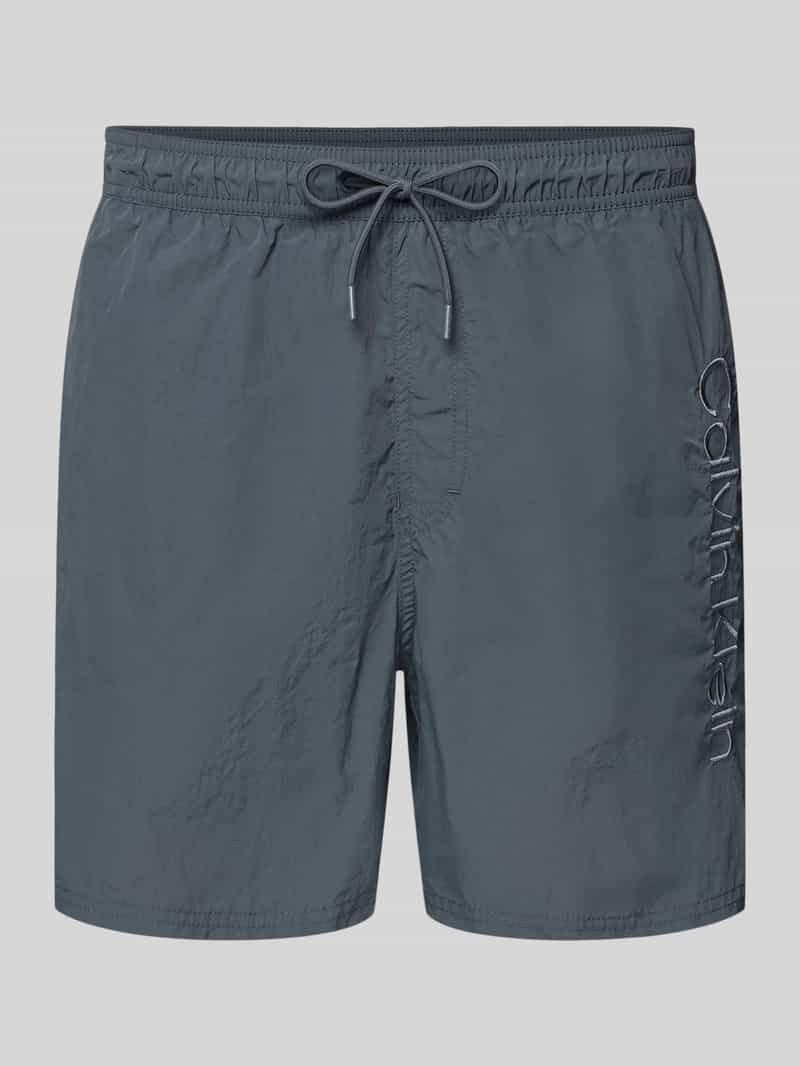 regular fit zwemshorts met achterzak regular fit zwemshorts met achterzak