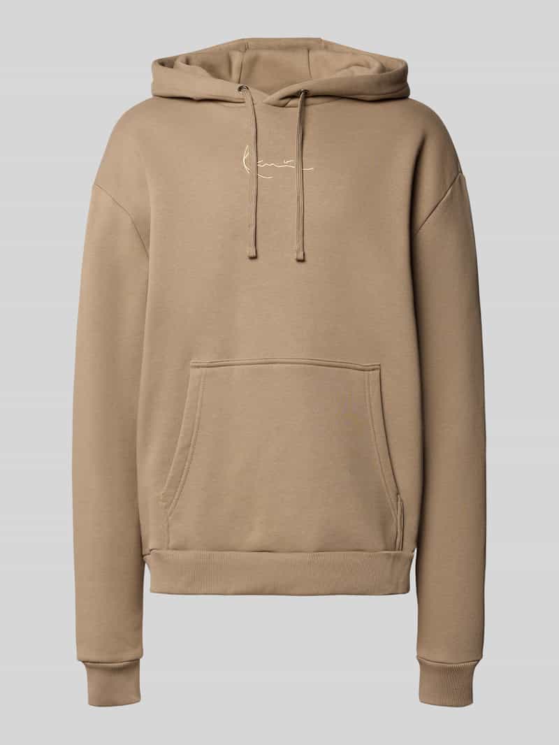 Karl Kani Hoodie met labelstitching
