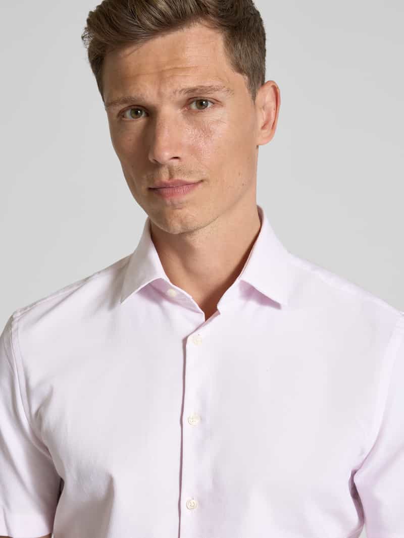 Jake*s Slim fit zakelijk overhemd met knoopsluiting